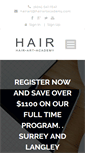 Mobile Screenshot of hairartacademy.com